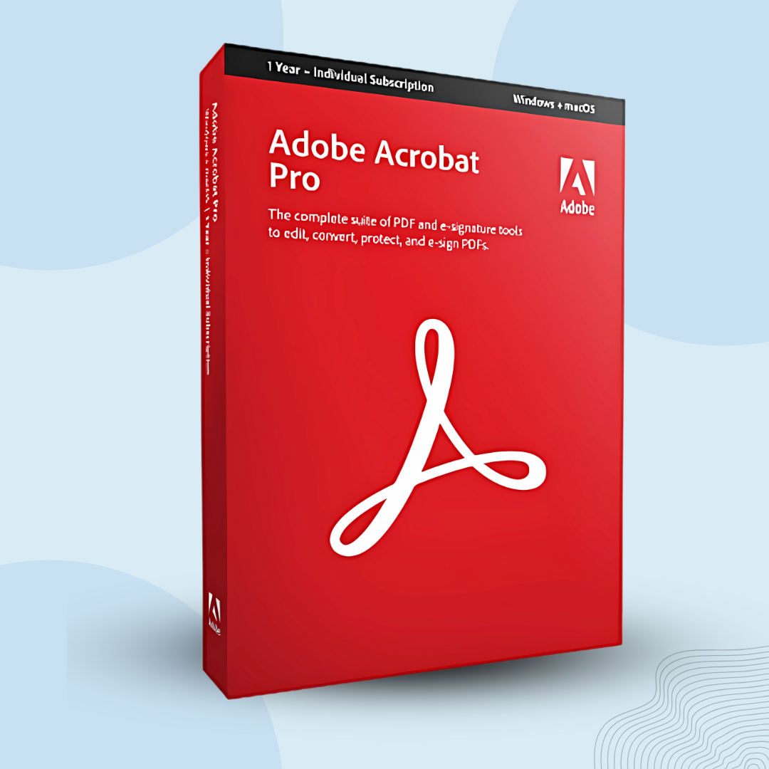 ADOBE ACROBAT PRO 12 MONTH SUBSCRIPTION